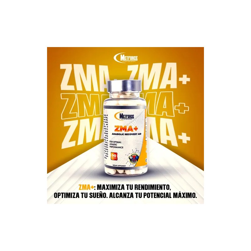 Zma Zinc Y Magnesio 90 Cápsulas