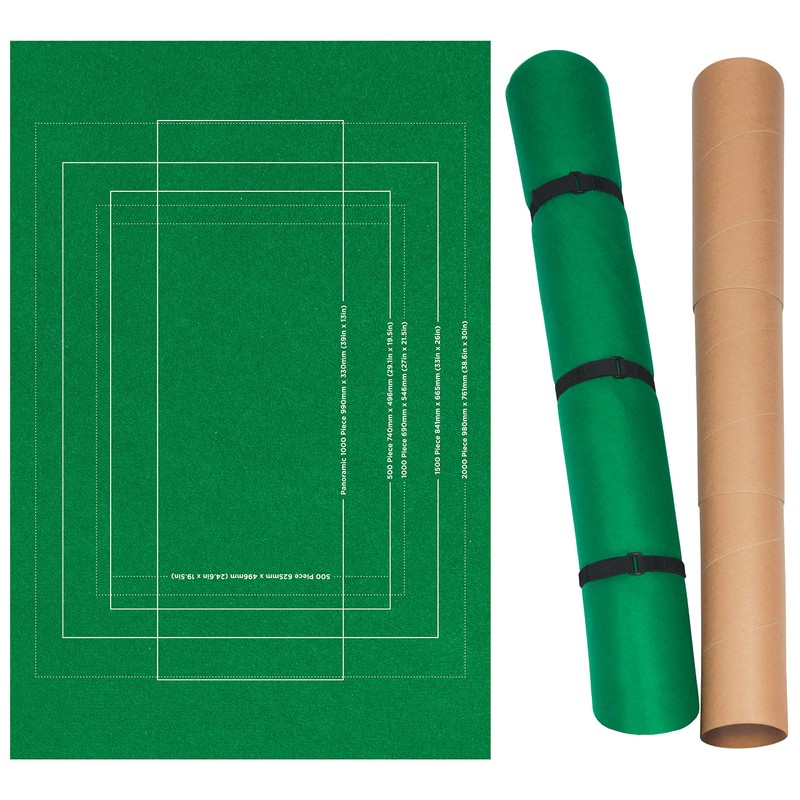Felt Mat Jigsaw Roll-Preserve Jigsaw Progress - Store Jigsaws Compactly