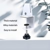 Adjustable Desk Divider Partition Clips, Sneeze Guard Support Clamps for