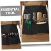 SAFIGLE Classic Black Hairdressing Apron with Adjustable Straps Essential Tool
