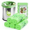 4 Gallon Trash Bags: 120 Count Small Garbage bags, Compost