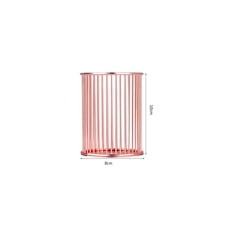 Pen Holder, Tubular Shape Makeup Brush Stand, Metal, Pen Stand,