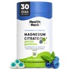 Citrato de Magnesio 60 Gomitas para Adulto Sin Azúcar Magnesium