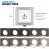 VST Under Cabinet Lighting Plug in with Wired Touch Dimmer