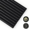 Black Wax Sealing Sticks, LONBEIIFY 10Pcs 0.43'' Glue Gun Wax