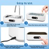BOYUMING 650ml Large-Capacity Ultrasonic Cleaner with Three-Speed Digital Timing Function,