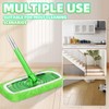 Nicemiya 8 Pack Reusable Mop Pads Compatible with Swiffer Sweeper,
