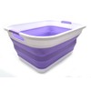 SAMMART 41L (10.8 gallon) Collapsible Plastic Laundry Basket - Foldable
