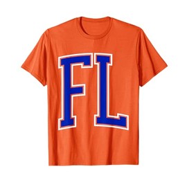 Florida FL Tee Women Men Kids Orange T-Shirt