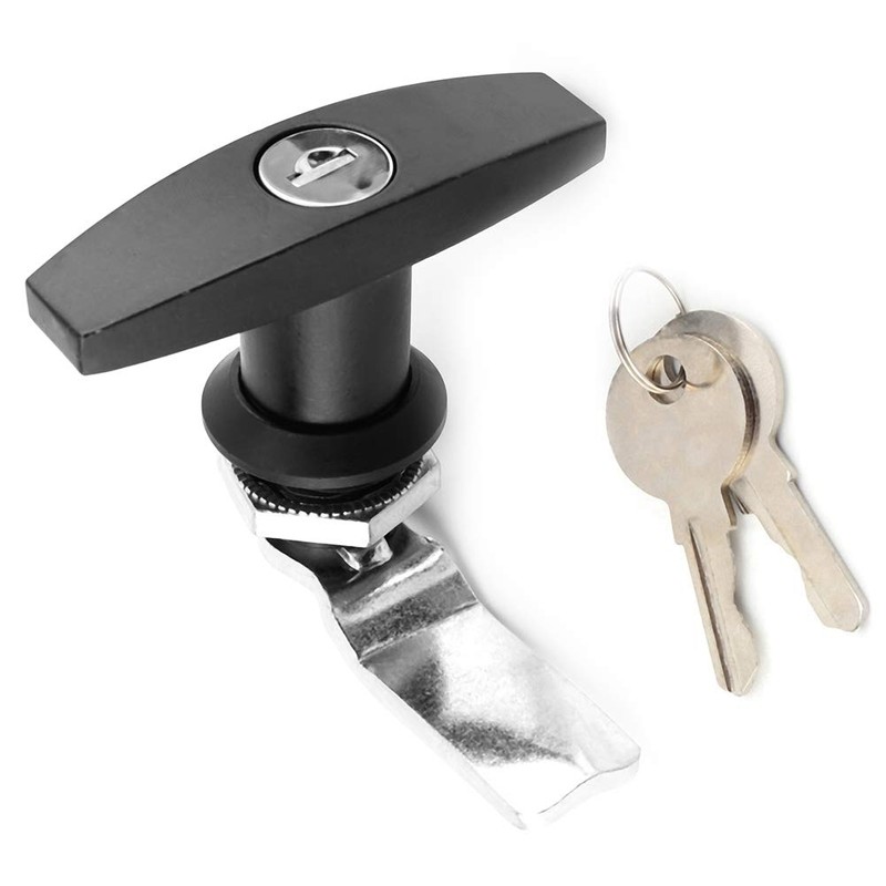 T-Handle Lock, Rear Fixing T-Handle Lock Toolbox Garage Door Lock