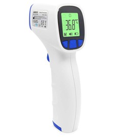 Forehead Thermometer for Adults Kids, Non Contact Infrared LCD Display Digital Baby Thermometers Body Temperature Thermometer WHite