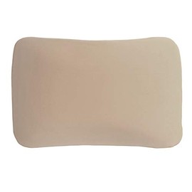 Edda Lux Cover suitable for Tempur Arch and Tempur Symphony S and M sleeping pillows, soft jersey cushion cover with zip, made of 100% cotton, in sand