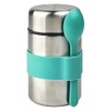 moses. Fernweh 82496 Thermal Food Container - Turquoise Stainless Steel