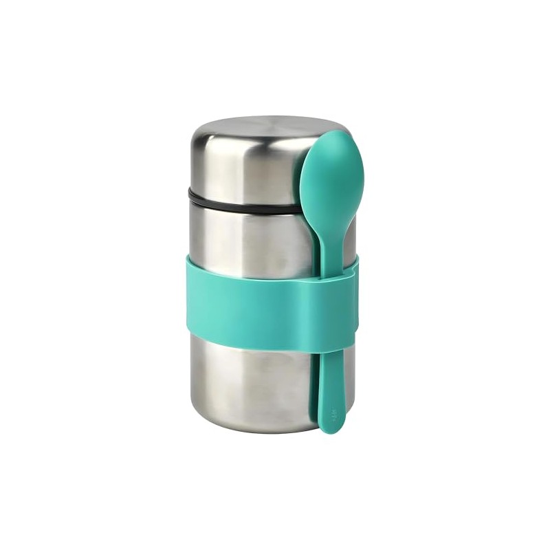 moses. Fernweh 82496 Thermal Food Container - Turquoise Stainless Steel