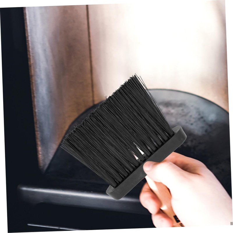 Zerodeko European Style Fireplace Cleaning Brush Set with Ergonomic Handle