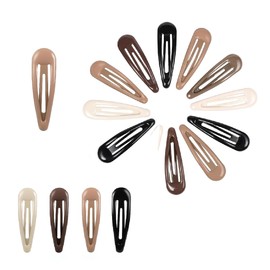 Hair Clips for Women 30 Pack Snap Barrettes Clip Metal Hair Accessories Set 5 Cm No Slip Tiny Claw Clips for Thin Thick Hair Strong Hold