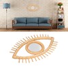 Nordic Innovative Hanging Mirror Wall Mounted Retro Art Entrance Mirror