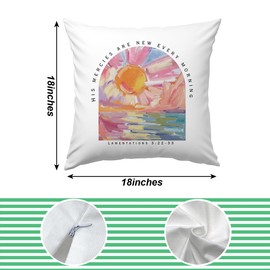 KongMoTree Christian Inspirational Pillow Covers Bible Verse Throw Pillow Covers Jesus Covers Soft Flannel Fluffy Couch Pillow Cover for Bedroom Living Room Sofa Holiday Festivals Winter Home Decor