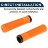 TUCKBOLD Bike Handlebar Grips Covers 135mm Long Soft | Bicycle