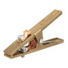 Welding Ground Clamp, 260/300/500A Brass A Shape Earth Clamp for