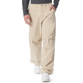Cross-eyed Moose Men's Skydiver Baggy Parachute Pants with Water Repellent Standard, Trench Coat