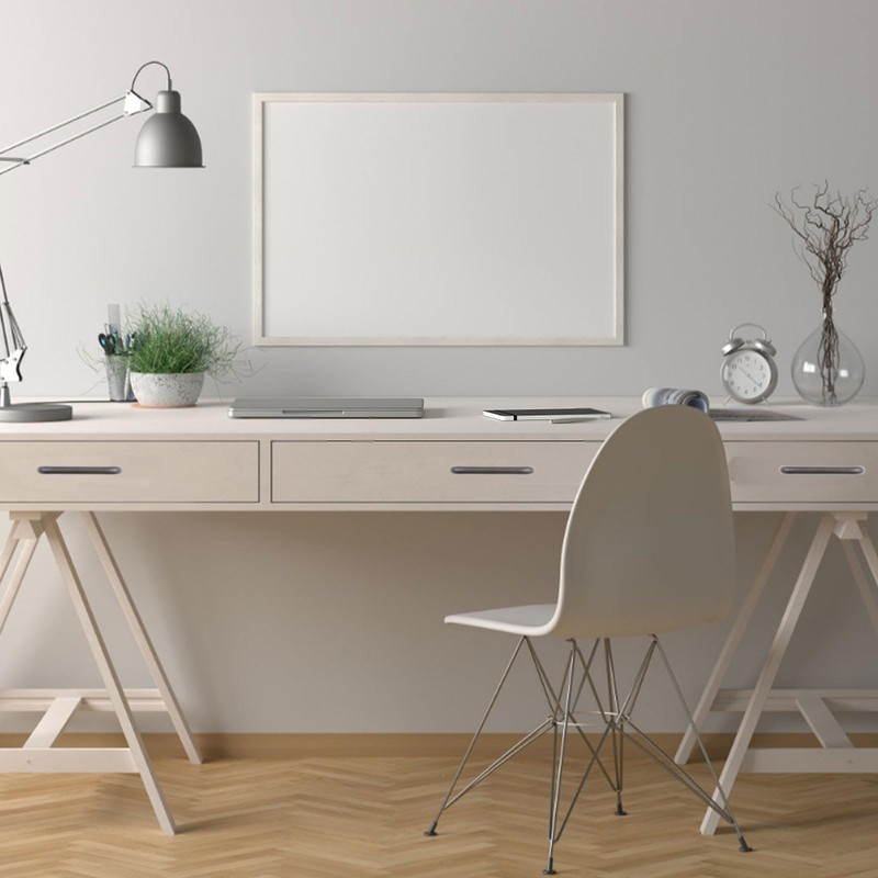 MOROBOR Aluminum Alloy Solid Round Handle, 96 mm Hole Centers