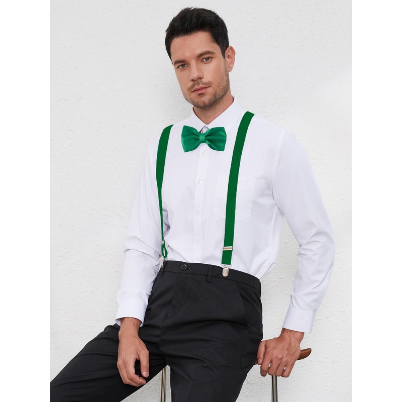 habibee Green Men Suspender 1 pack