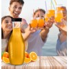 Party Bargains 50 oz. Plastic Carafe with Lids - Clear,