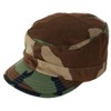 Combat Patrol Cap in Woodland Camoflauge - Medium