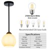 MAYNA 1 Pack Modern Pendant Lights Kitchen Island, Matte Black
