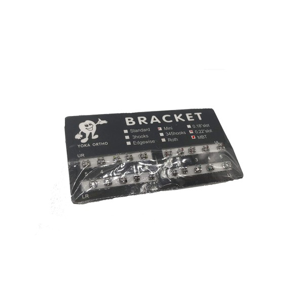 Brackets MBT Mini 0.022 Not Hook 5 Sets/Pack 100 pcs
