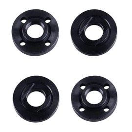 (2+2pk) 193465-4 Inner Outer Angle Grinder Flange Nut Replacement Parts For Dewalt Ryobi Makita Black & Decker 224399-1 224568-4 Metal Lock Nut Kit