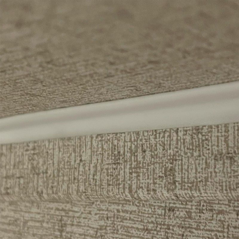 Rec Pro RV White Reverse Cove Molding | Indoor &