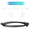 Sopito Extension Power Cord for Recliner, 4 Ft 2 Pin