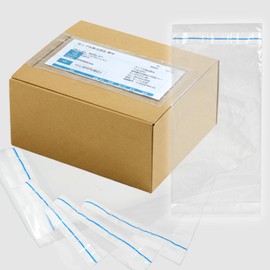 [1 Pack (150 Sheets)] Receipt Receipt Bags Long Envelope Size (Transparent x 150 Sheets) For Mail Order Delivery Delivery Delivery Delivery Net Shop Auction Flima App Size 4.6 x 10.9 inches (118 x 253