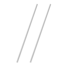 MECCANIXITY 2 Pcs Round Steel Rod 4.5mm Diameter HSS Lathe Bar Stock Tool 200mm Long for Shaft Gear Drill Lathes Boring Machine Turning Miniature Axle Cylindrical Pin DIY Craft Tool