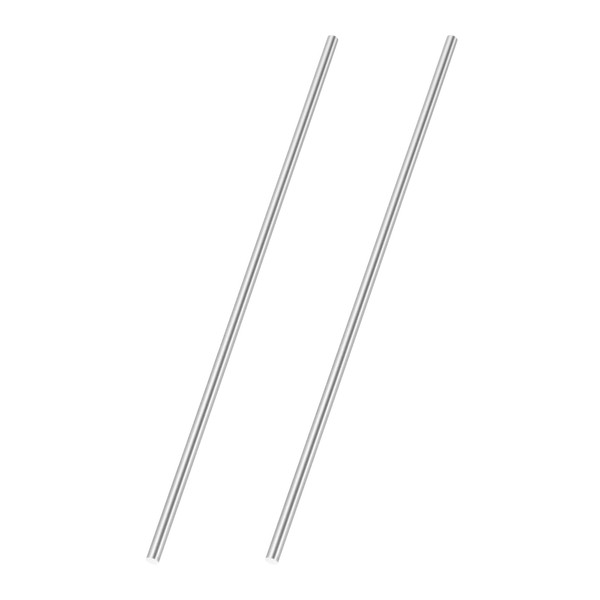 MECCANIXITY 2 Pcs Round Steel Rod 4.5mm Diameter HSS Lathe