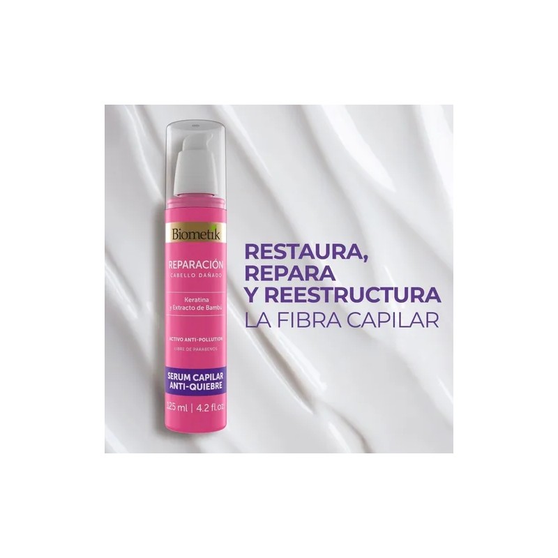 Biometik Reparación Sérum Capilar Anti-quiebre 125ml