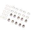 10 Set 6 Pin XLR Male Socket Base Stable Exquisite