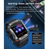 3 in 1 Bluetooth Smart Watch for Android iPhone Military