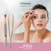 TITANIA Tweezers from Solingen (8 cm, gold-plated). Made in Germany.