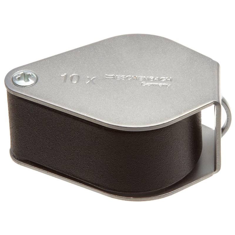 Eschenbach 117610 - Metal foldable magnifier, aplanatic lens, Dimensions Lens: