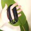 FEEZENT 6PCS High Elasticity Long Snap Hair Ties for Thick