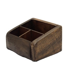 TOMO Corp. Storage Box Remote Control Box Brown