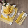 HOMIDATE Cloth Napkins Set of 12-20x20 Double Hemstitched Machine Washable
