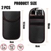 QUALDESN 2 PCS Faraday Pouch for Car Keys, Car Key