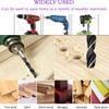 KEWAYO Brad Point Wood Drill Bit - 8 Pcs 3-10mm