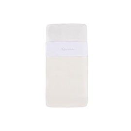 Jollein 008-511-67060 Babybettlaken Wiegenlaken My Tiny Miracle braun (75x100 cm)