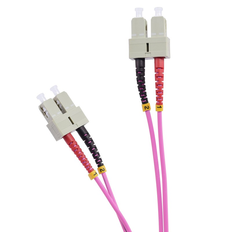 TPFNet 5 Pack 5 m Fibre Optic Duplex Cable SC/SC