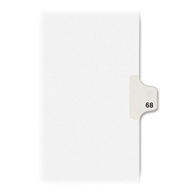 Avery Individual Legal Dividers, Letter Size (1068)